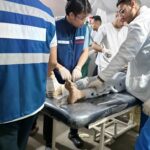 Treating patients in war torn countries